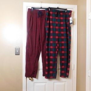Bundle of Nautica Men's Cozy Fleece Pants Size: L